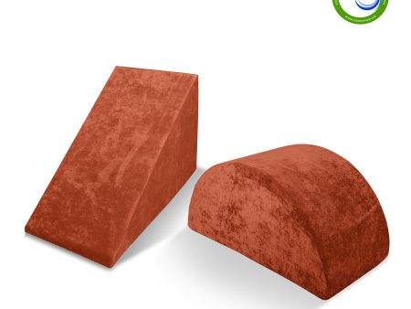 Wedge & Mega Rocker Bundle Terracotta Twirl For Discount