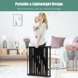 6-Panel Adjustable Baby Gate For Cheap