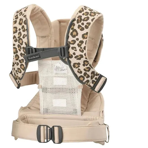 Baby Carrier One - Beige Leopard, Cotton Fashion