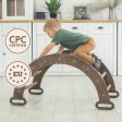 Climbing Arch & Rocker Balance - Montessori Climbers for Kids 1-7 Y.o. – Chocolate For Sale