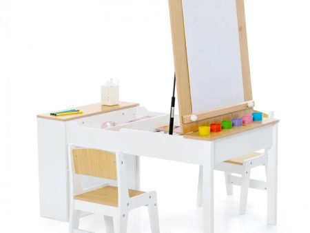 2-in1 Children Art Activity and Drawing Table Discount