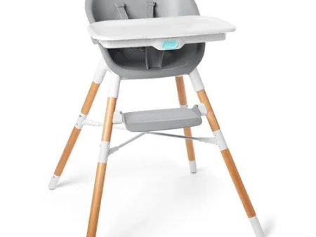 EON 4-In-1 High Chair - Grey White Discount