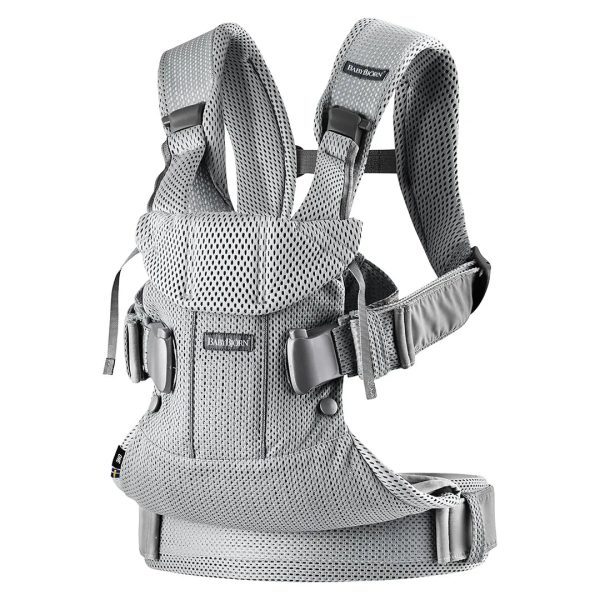 Baby Carrier One with Carrier Cover, Mesh - Silver Online Sale