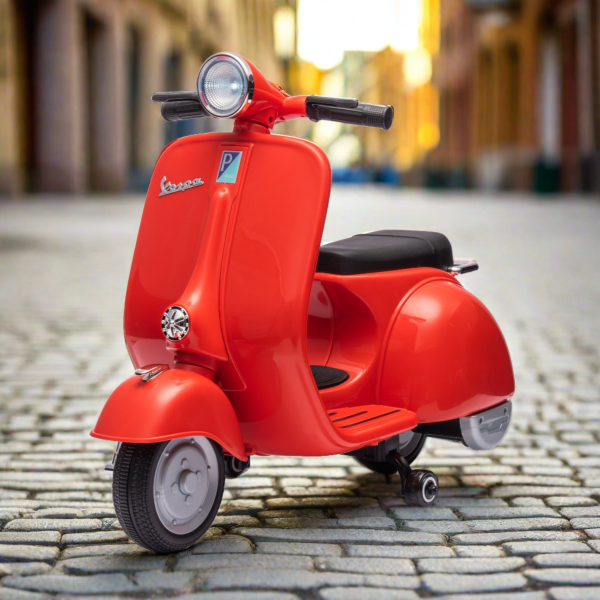 12V Kids  Vespa Electric Ride-on Scooter Sale