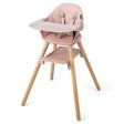 6 in 1 Convertible Highchair with Safety Harness and Removable Tray Online now