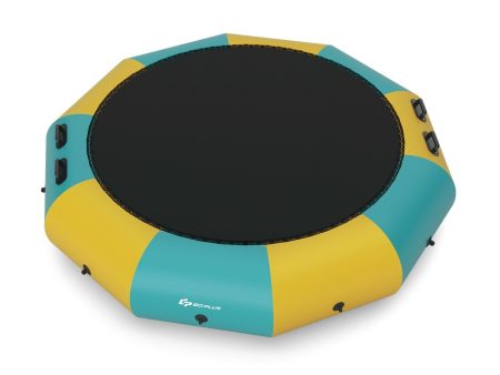 10 Feet Inflatable Splash Padded Water Bouncer Trampoline Cheap