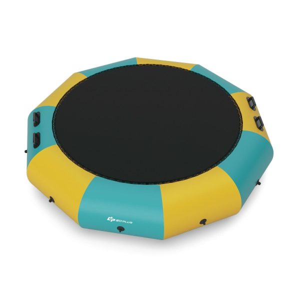 10 Feet Inflatable Splash Padded Water Bouncer Trampoline Cheap