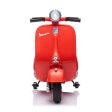 12V Kids  Vespa Electric Ride-on Scooter Sale