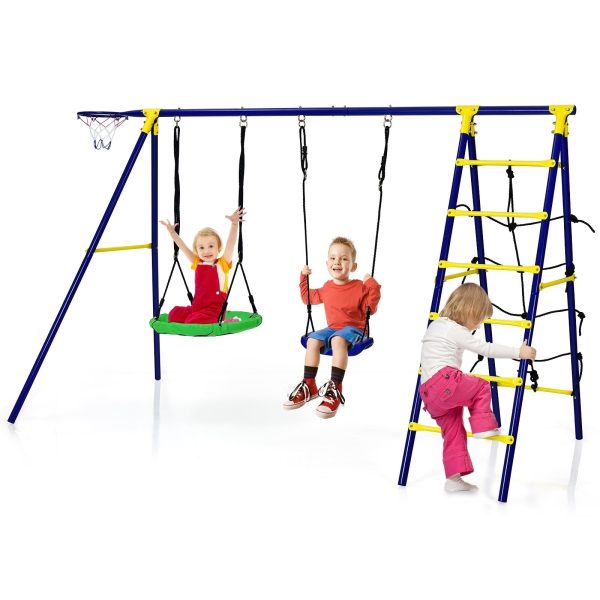 5-in-1 Outdoor Swing Set Supply