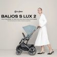 (Floor Model) Balios S Lux 2 Stroller - Taupe + Sky Blue Seat Pack Online Hot Sale