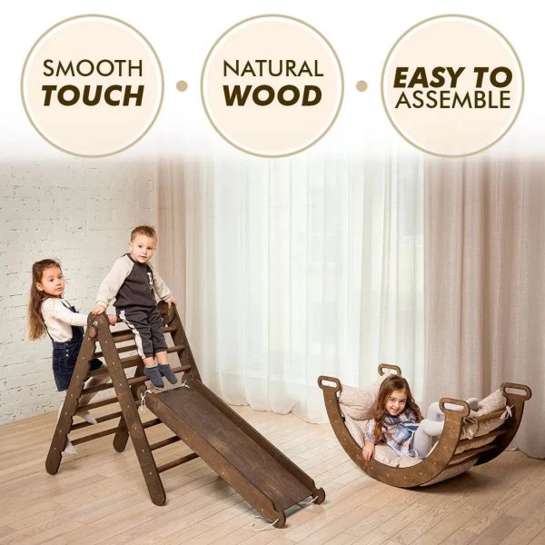 3in1 Montessori PlaySet for Toddlers - Chocolate Cheap