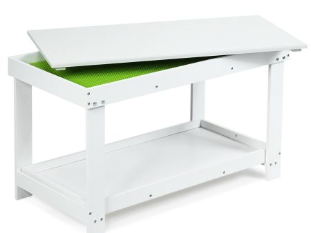 Multifunctional Wood Activity Table - White Online Hot Sale