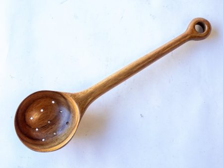 Slotted Wooden Spoon from Guatemala For Cheap