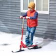 2 in 1 Design Snow Scooter and Wheeled Scooter- Red Hot on Sale