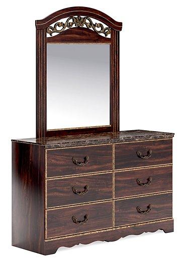 Glosmount Dresser and Mirror Cheap