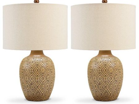 Jairgan Table Lamp (Set of 2) For Sale