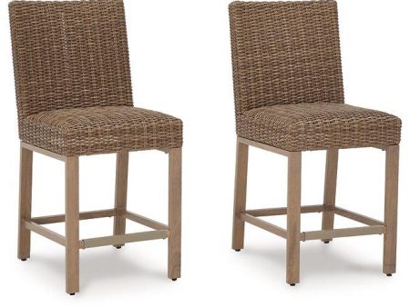 Walton Bridge Outdoor Bar Stool (Set of 2) Cheap