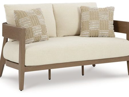 Serene Bay Outdoor Loveseat with Cushion Online Hot Sale