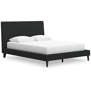 Cadmori Upholstered Bed with Roll Slats Online now