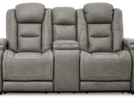 The Man-Den Power Reclining Loveseat with Console Online