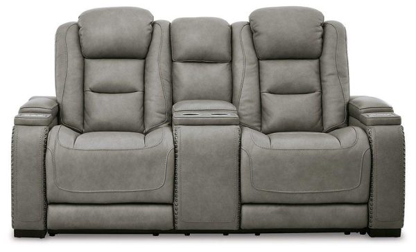 The Man-Den Power Reclining Loveseat with Console Online