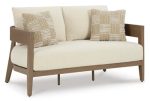 Serene Bay Outdoor Loveseat with Cushion Online Hot Sale