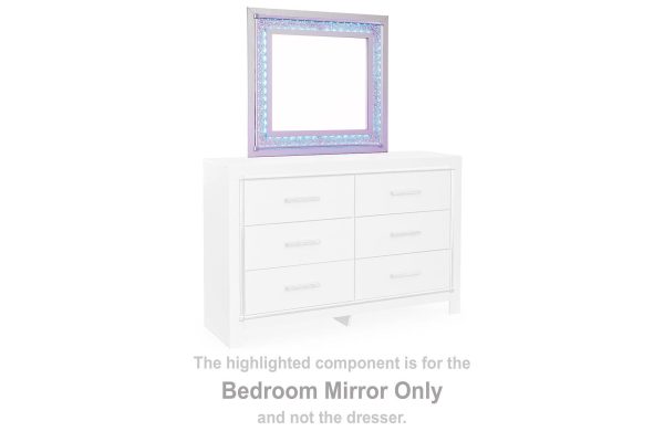 Zyniden Dresser and Mirror Discount