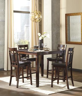 Bennox Counter Height Dining Table and Bar Stools (Set of 5) Supply