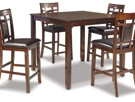 Bennox Counter Height Dining Table and Bar Stools (Set of 5) Supply