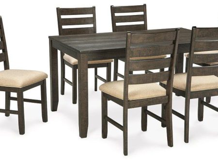 Rokane Dining Table and Chairs (Set of 7) Online Hot Sale