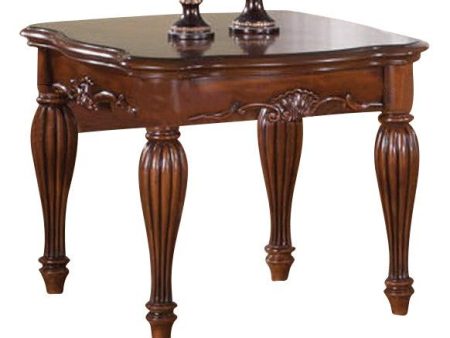 Acme Dreena End Table in Cherry 10291 Online Hot Sale