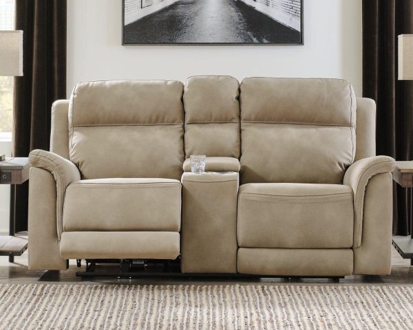 Next-Gen DuraPella Power Reclining Loveseat with Console Online now