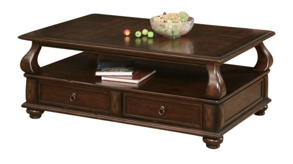 Acme Amado Coffee Table in Espresso 80010 Fashion