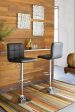 Bellatier Adjustable Height Bar Stool Supply