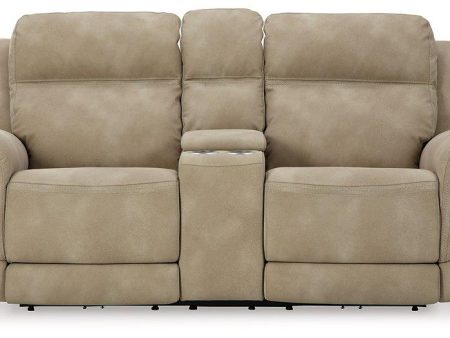 Next-Gen DuraPella Power Reclining Loveseat with Console Online now