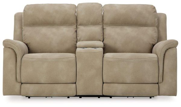 Next-Gen DuraPella Power Reclining Loveseat with Console Online now