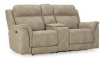 Next-Gen DuraPella Power Reclining Loveseat with Console Online now