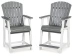 Transville Outdoor Counter Height Bar Stool (Set of 2) Fashion