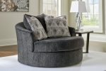 Biddeford Oversized Swivel Accent Chair Hot on Sale