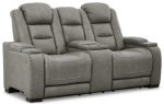 The Man-Den Power Reclining Loveseat with Console Online