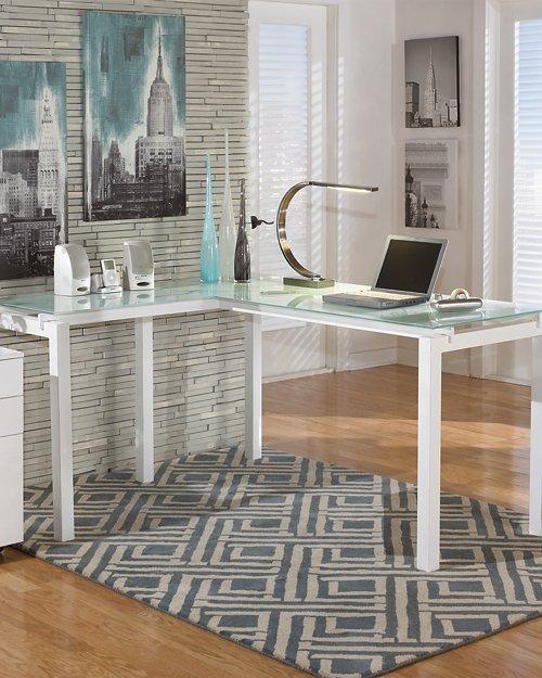 Baraga Home Office L-Desk Online Sale