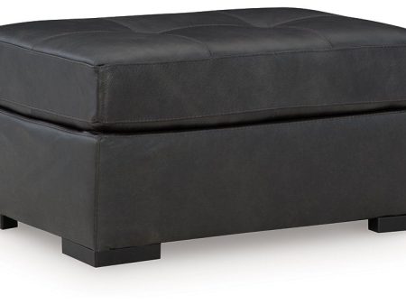 Brindley Pier Oversized Accent Ottoman Cheap