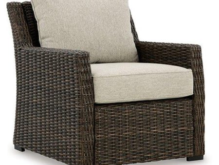 Brook Ranch Outdoor Lounge Chair with Cushion Hot on Sale