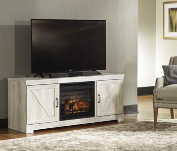 Bellaby 63  TV Stand with Electric Fireplace on Sale