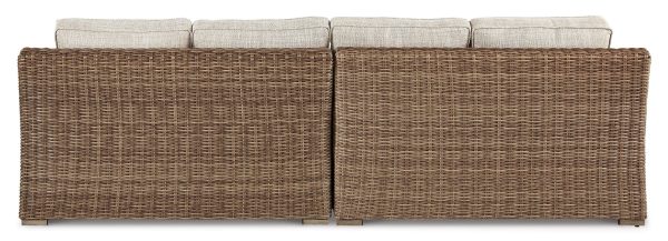 Beachcroft 2-Piece Outdoor Loveseat with Cushion Sale