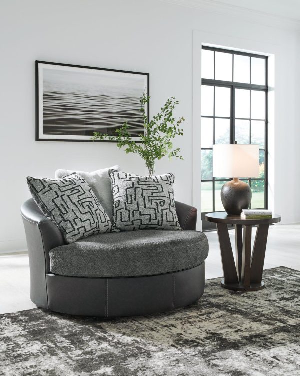 Brixley Pier Oversized Swivel Accent Chair on Sale