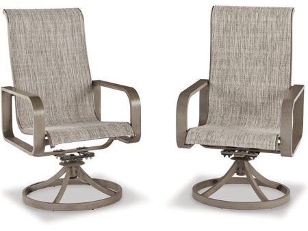 Beach Front Sling Swivel Chair (Set of 2) Sale