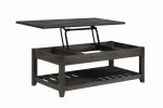 Rustic Grey Lift-Top Coffee Table Online Sale