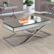 SUNDANCE Brass Coffee Table, Brass Discount