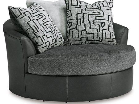 Brixley Pier Oversized Swivel Accent Chair on Sale